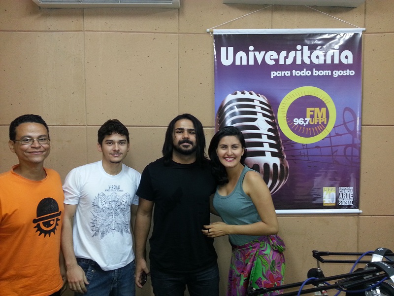 Programa Gira Poesia Dalila Cristina e Jorge André com a Banda V Road