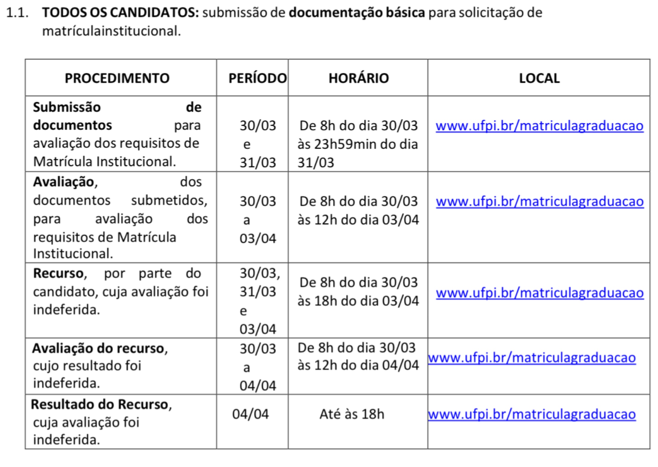 Registro acadêmico presencial de classificados no Sisu começa