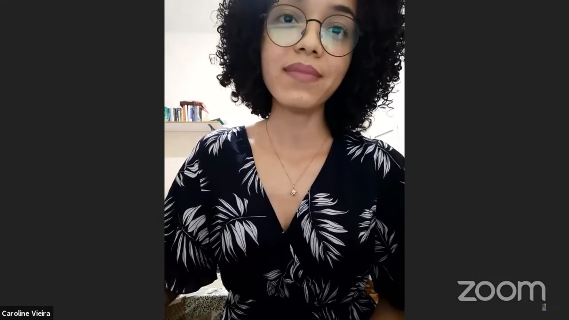 Oradora Caroline Mithieli Vieira Gomes