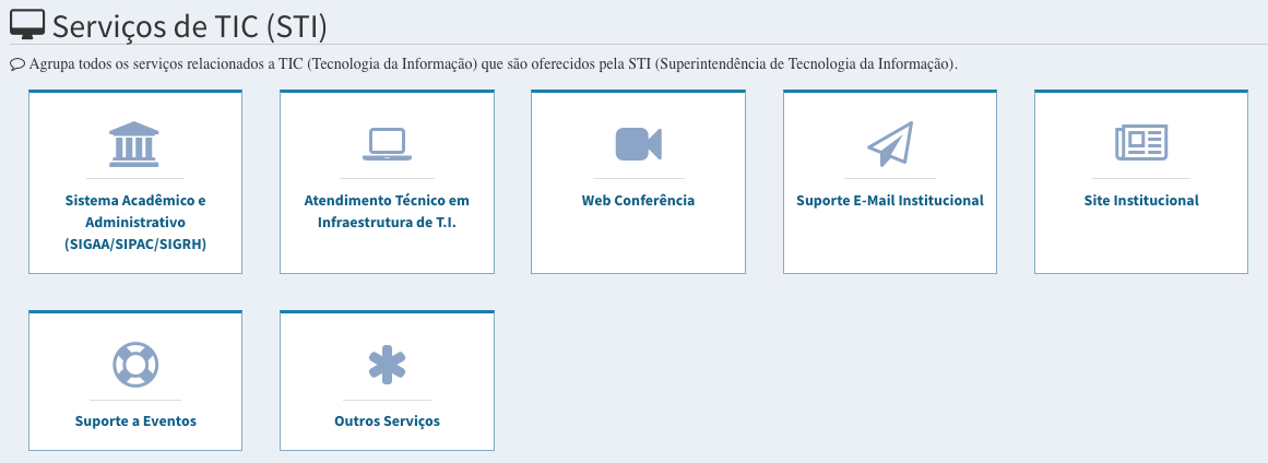 Revisão de Página para Manual do Helpdesk – R  Superintendência  Estadual de Tecnologia da Informação e Comunicação