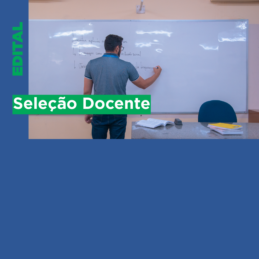 CCA: processo de seleção para contratação de Professor Substituto