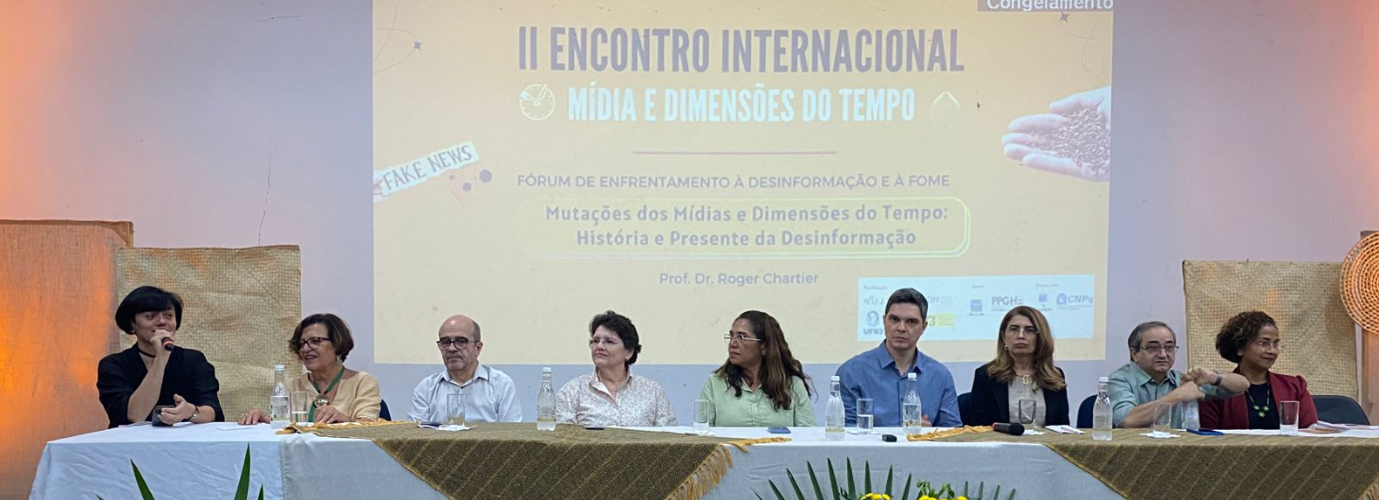 Com Roger Chartier, II Encontro Internacional Mídia e Dimensões do Tempo discute fome, crise climática e desinformação em saúde