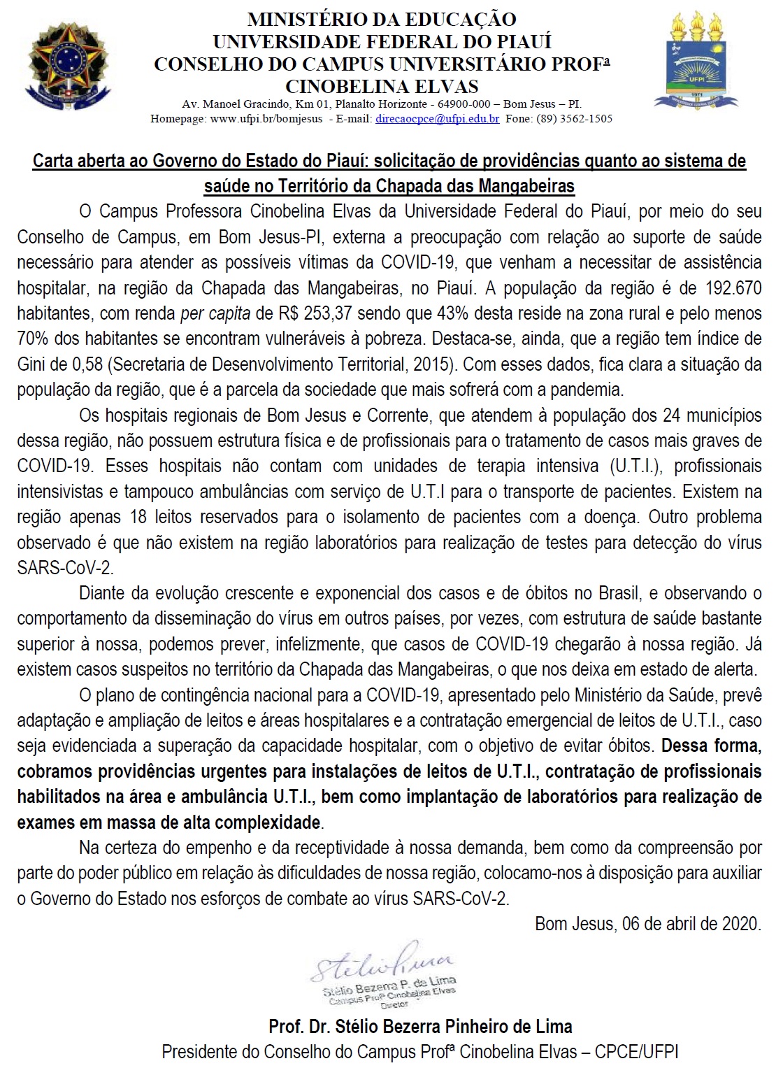 Presidente do CRA-RS assina carta aberta sobre a importância da ciência e  da vacina contra a Covid-19 - Notícias - CRA-RS