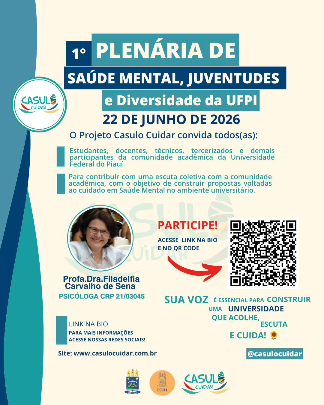 casulocuidar III Jornada da Luta Antimanicomial debate saúde mental, políticas públicas e cuidado em liberdade na UFPI-radardasaude