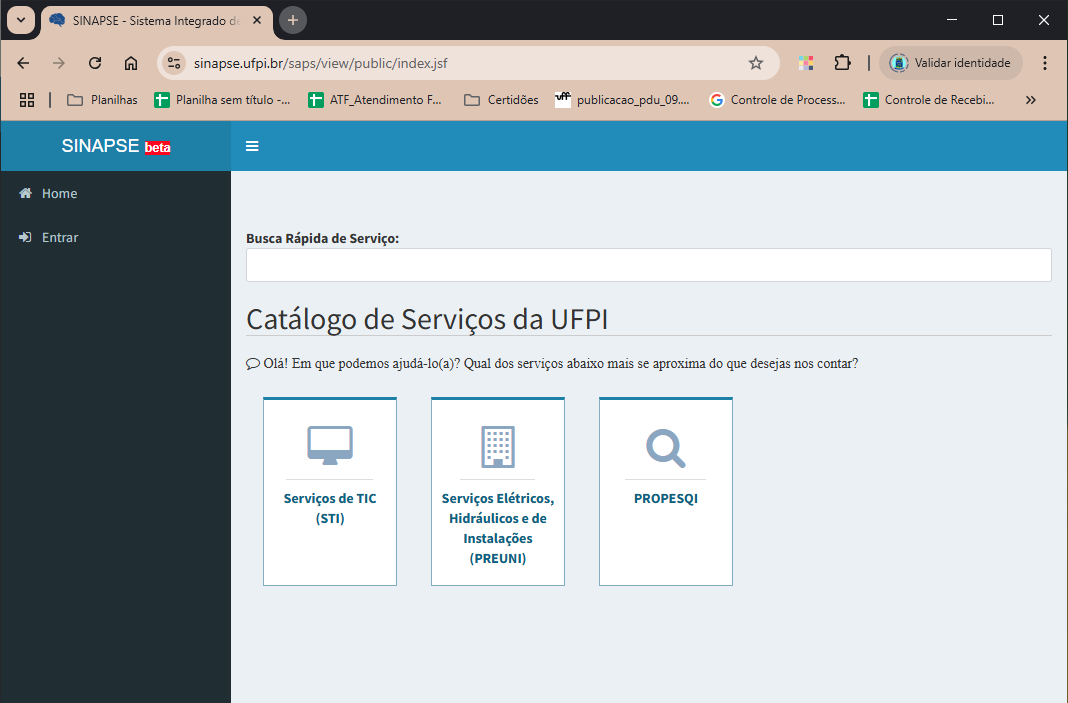 sinapse inicial