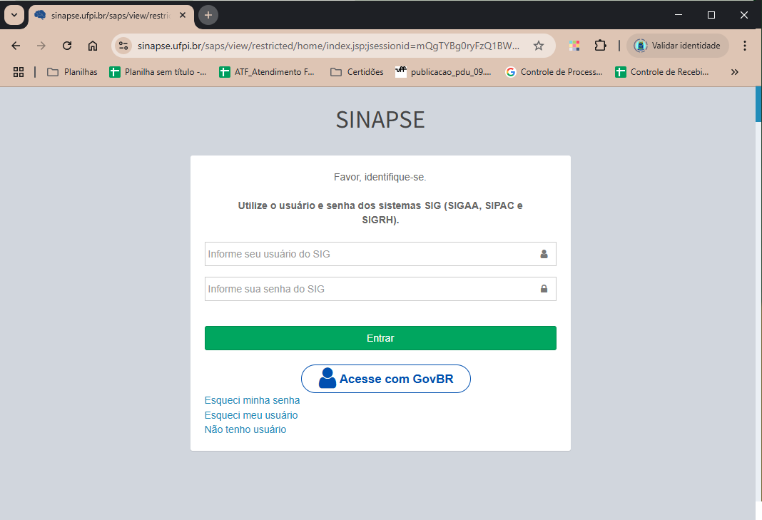 sinapse logar